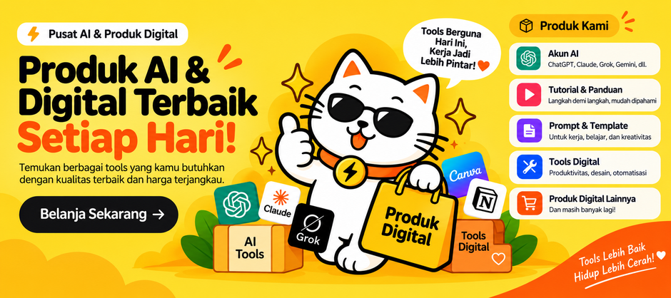 Pusat AI & Produk Digital Terbaik Setiap Hari - YukJualan